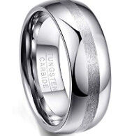 Good price Wedding Engagement Men Fashion Jewelry Satin Tungsten Steel Rings online