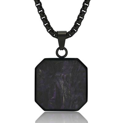 Bon prix Hypoallergénique Forgé Carton Fibre Bijoux Pendentif Géométrique Collier Étanche en ligne