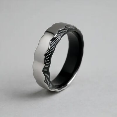 Good price Stainless Steel Rings New Retro Style Hip Hop Punk Personality Heart Jewelry for Men online